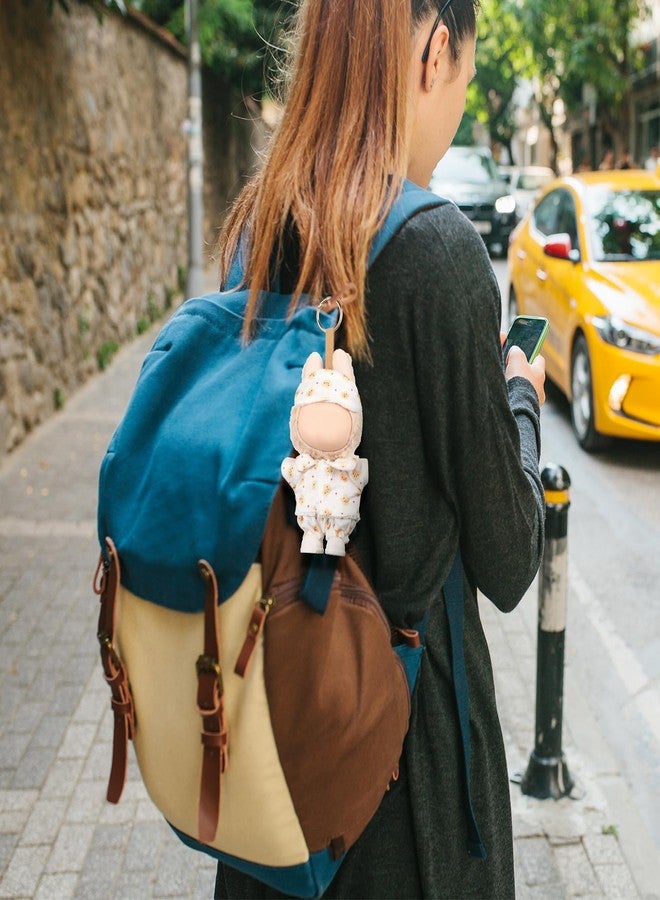 بيجامات دمى سيمجوينج مقاس 17 سم، 9 قطع ملابس للدمى مقاس 17 سم، بيجامات مع بنطال وقناع للعين، ملابس نوم للدمى، إكسسوارات سرير، هدايا لهواة الجمع، عرض تصميمي، اصنعها بنفسك - Image 3